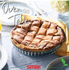 Simax Glass Pie Pan, 11 Inch Round Pie Plate, Glass Baking Dish, Fluted Pie Holder, Oven Safe Tray, Borosilicate Glass