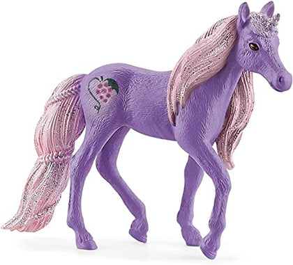 Schleich bayala, Unicorn Toy and Gift for Kids Ages 5+, Grape Collectible Unicorn