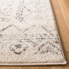 SAFAVIEH Tulum Collection Accent Rug - 2' x 5', Ivory & Grey, Moroccan Boho Distressed Design, Non-Shedding & Easy Care, Ideal for High Traffic Areas in Entryway, Living Room, Bedroom (TUL268A)