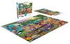 Buffalo Games - Aimee Stewart - The Family Campsite - 1000 Piece Jigsaw Puzzle , Blue