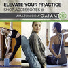 Gaiam Yoga Mat Premium Print Non Slip Exercise & Fitness Mat for All Types of Yoga, Pilates & Floor Workouts, Altitude Point, 5mm (05-64064)