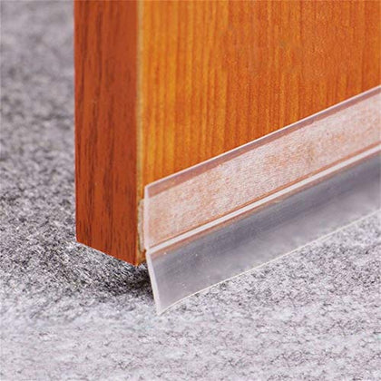 Newii Transparent Windproof Silicone Sealing Strip Bar Door Sealing Strip