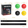 OLIKER Boxing Ball Family Pack Plus with Adjustable Headband,4 Boxing Ball Suitable Reaction,Agility,Punching Speed,Fight Skill and Hand Eye Coordination Training for Adults and Kids