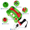 NuLink Electric Portable Dual Nozzle Balloon Blower Pump Inflation for Decoration, Party [110V~120V, 600W, Green]