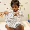 BIG ELEPHANT Potty Training Underwear, 100% Cotton Absorbent Unisex Toddler Pee Pants for Boys & Girls (Dinosaur Force, 10-pack, 2T)