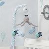 Lambs & Ivy Oceania Musical Nursery Crib Mobile - Ocean, Whale, Underwater Theme
