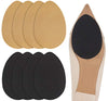 Dr. Shoesert Non-Slip Shoes Pads Adhesive Shoe Sole Protectors, High Heels Anti-Slip Shoe Grips (Yellow + Black)