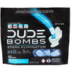 DUDE Bombs - Toilet Stank Eliminator Stocking Stuffers - 1 Pack, 40 Pods - Fresh Scent 2-in-1 Stank Eliminator + Toilet Bowl Freshener - Refreshing Blend of Lavender, Cedar, Lime, and Eucalyptus