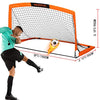 WEKEFON Soccer Goal 5' x 3.1' Portable Soccer Net for Backyard Games and Training Goals for Kids and Youth Soccer Practice with Carry Bag, 1 Pack