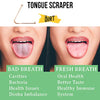 The Dirt Tongue Scraper - Tongue Cleaner For Oral Care & Fresh Breath - Pure Copper (Regular)