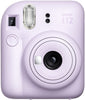 Fujifilm Instax Mini 12 Instant Camera Lilac Purple + Fuji Film Value Pack (40 Sheets) + Shutter Accessories Bundle, Incl. Compatible Carrying Case, Quicksand Beads Photo Album 64 Pockets
