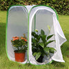 RESTCLOUD Insect and Butterfly Habitat Cage Terrarium Pop-up 24 Inches Tall with 10Pcs 10ML Floral Tubes