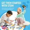 STEM Master - Educational Building Blocks Kit, 176 Pieces, Ages 4-8