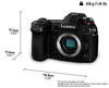 Panasonic LUMIX G9 4K Digital Camera, 20.3 Megapixel Mirrorless Camera Plus 80 Megapixel High-Resolution Mode, 5-Axis Dual I.S. 2.0, 3-Inch LCD, DC-G9 (Black)