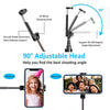 Vproof Monopod Selfie Stick Bluetooth, Lightweight Aluminum All in One Extendable Selfie Sticks Compact Design, Compatible with iPhone 15/14 Pro Max/14 Pro/14/14 Plus/13 Pro Max/13 Pro/13, Galaxy S22