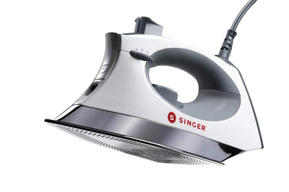 SINGER | White SteamCraft Iron with OnPoint Tip, 300ml Tank Capacity, & 1700 Watts
