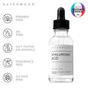 Asterwood Pure Hyaluronic Acid Serum for Face; Plumping Anti-Aging, Hydrating Facial Skin Care Product, Fragrance Free, Pairs Well with Vitamin C Serum & Retinol Serum, 29ml/1 oz