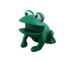 Animal Shape Novelty Kitchen Sponge Holder and Sponge Choice of Frog or Duck (Green Frog)