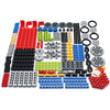 KonHaovF 182PCS Gear and Axle Set for Technic Parts Compatible with Major Brand Technic Parts, DIY Gears Assortment Pack(Liftarm, Pins, Axles, Connectors) for Technic Building Blocks Set