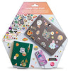 Craft Crush - Commitment-Free Removeable No Mess Stickers - Add to Laptops Phone Cases & More - Over 400 Stickers - For Ages 13 and Up