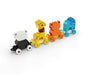 LEGO DUPLO My First Animal Train 10955, Toys for Toddlers and Kids 1.5-3 Years Old with Elephant, Tiger, Panda and Giraffe Figures, Learning Toy