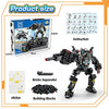 HISTOYE 51-in-1 Robot Building Kit for Kids STEM Building Toys Erector Set for Boys 8-12 Engineering STEM Projects Construction Building Blocks Toys Gifts for Boys Kids Age 6 7 8 9 10 11 12 Year Old