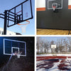 Basketball Net Replacement - Amble Heavy Duty Net in All Weather for Indoor and Outdoor - Fits 12 Loops Rim