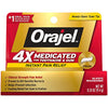 Orajel 4X for Toothache & Gum Pain: Severe Cream Tube 0.33oz- From Oral Pain Relief Brand