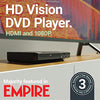 HDMI DVD Player for TV, 1080P Region Free DVD Players for TV, Slim Mini DVD Player with Remote Control, USB DVD Player with CD Compatibility, HDMI or AV Output | Majority DVD Player for Smart TV