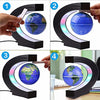 Floating Globe Magnetic Levitating Globe Cool Gadgets Gifts Office Decor for Men Fun Tech Gifts Magnetic Floating Globe Spinning Globe with LED Light