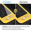 ivoler [4 Pack Screen Protector Tempered Glass for Nintendo Switch Lite, Transparent HD,High Definition,Clear Anti-Scratch with Anti-Fingerprint Bubble-Free Fit Switch Lite 2019