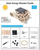 Wooden Solar Model Cars to Build for Kids 9-12, Educational Science Kits for Kids Age 12-14, Gifts for 10+ Year Old Boys Girls, Science Experiments for Kids 9-12 Engineering Toys Robotics STEM Kit