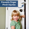 Wittle Door Pinch Guard - 4pk. Baby Proofing Doors Made Easy with Soft Yet Durable Foam Door Stopper. Prevents Finger Pinch Injuries, Slamming Doors, and Child or Pet from Getting Locked in Room