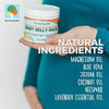 Raise Them Well Natural Belly Balm For Pregnancy - Stretch Mark Oil for Pregnant Women Made With Magnesium Oil, Aloe Vera, Jojoba Coconut and Lavender Oil & Beeswax