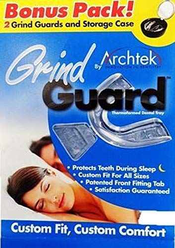 2 for 1 Bonus Pack! Grind Guard - Relieves Symptoms Associated with Teeth Grinding, Colors may Vary