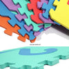 Hopscotch Playmat Foam Interlocking Puzzle Floor Mat - 10 Large Number Tiles (12