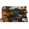 Mattel Jurassic World Toys Camp Cretaceous Slash N Battle Scorpios Rex Dinosaur Action Figure Toy, Roar, Slash & Tail Whip Motions