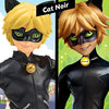 Miraculous Ladybug and Cat Noir Toys Cat Noir Fashion Doll | Articulated 26cm Cat Noir Doll with Accessories Kwami | Adrien Superhero Cat Noir Figurine | Bandai Dolls Range