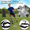 MLCINI Agility Ladder 1 Agility Training Equipment 1 Resistance Parachute 4 Adjustable Hurdles 12 Disc Cones 1 Jump Rope 3 Resistance Band 1 Yoga Band Agility Speed Training Equipment for Youth&Adults