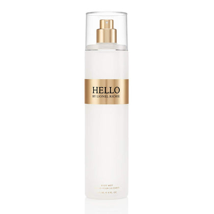 Lionel Richie Hello for Women - A Lush, Sweet, And Indulgent Fragrance For Her - Light, Romantic Floral Chypre Body Mist With Notes Of Pear And Jasmine - Fresh, Feminine, Long Lasting Scent - 8 oz