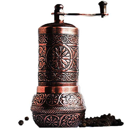 Bazaar Anatolia Turkish Pepper Mill Grinder Refillable Spice 4.2