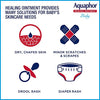 Aquaphor Baby Healing Ointment Advanced Therapy Skin Protectant, Dry Skin and Diaper Rash Ointment, 7 Oz Tube