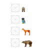MAGNA-TILES Forest Animals 25-Piece Magnetic Construction Set, The ORIGINAL Magnetic Building Brand