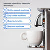 Essential Values Coffee Machine Descaler - 2 Uses - Descaling Solution for Nespresso Breville Keurig Jura & More - USA Made Cleaner For All Coffee Machines, Glass Pot Cleaner and Espresso Makers