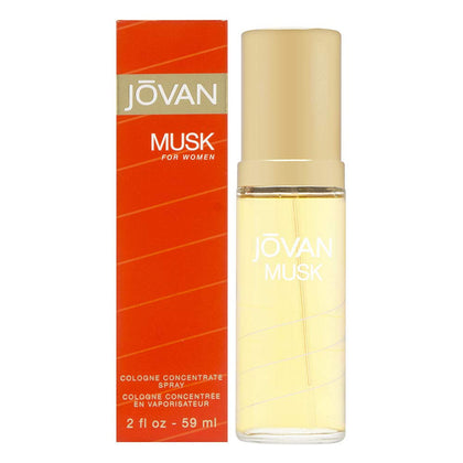 Jovan Jovan Musk Cologne Concentrate Spray 2.0 Oz Jovan Musk/Jovan Cologne Concentrate Spray 2.0 Oz (60 Ml) (W)