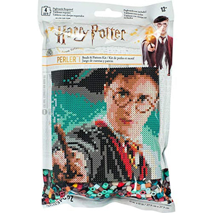 Perler Harry Potter Pattern and Fuse Bead Kit, x 11'', 3503pc, Assorted