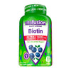 vitafusion Extra Strength Biotin Gummy Vitamins, Berry Flavored, 5,000 mcg Biotin Vitamins, Americas Number 1 Gummy Vitamin Brand, 50 Day Supply, 100 Count (Packaging may vary)