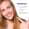 OrthoFoam Braces Cleaner - Cleans Under Metal, Ceramic or Clear Brackets & Wires. Can Brush or Rinse with & Use in Trays. Foaming Bubbles Whiten Teeth & Fight Plaque (1 Pack - 25 ml)