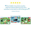 Melissa & Doug Animals Wooden Peg Puzzles Set - Farm, Pets, and Ocean - Animal Puzzles, Peg Puzzles For Toddlers Ages 2+