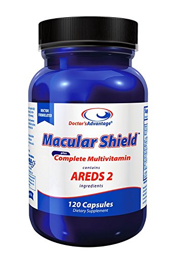 Doctor's Advantage Macular Shield Areds 2 Plus Complete Multivitamin - Eye Vitamins with Lutein & Zeaxanthin - Supports Healthier Macular Function and Comprehensive Eye Care - 120 Count